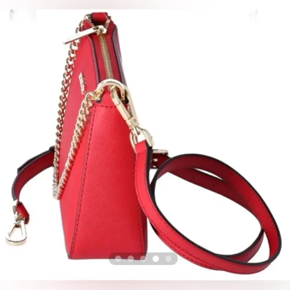 Michael Kors Jet Set Medium Saffiano Leather Crossbody Bag